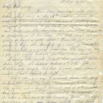 Letter 106a E S McIntyre 1st Nov 1916 France001